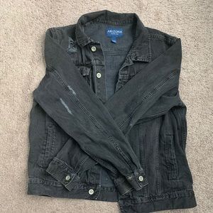 Black ripped Jacket
